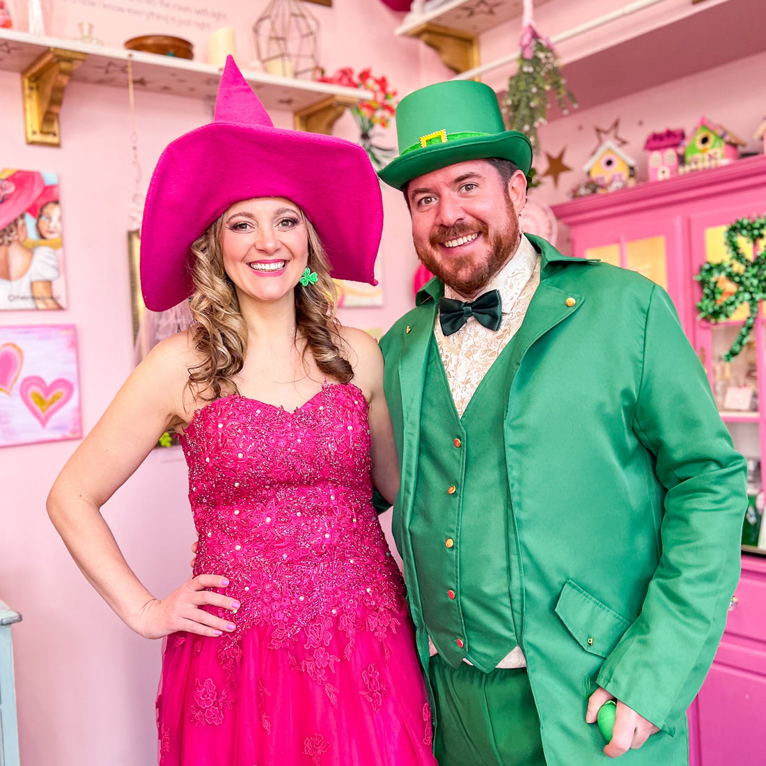 The Good Witch of Salem's Leprechaun Trolley | Rainbow Ride Through Salem
