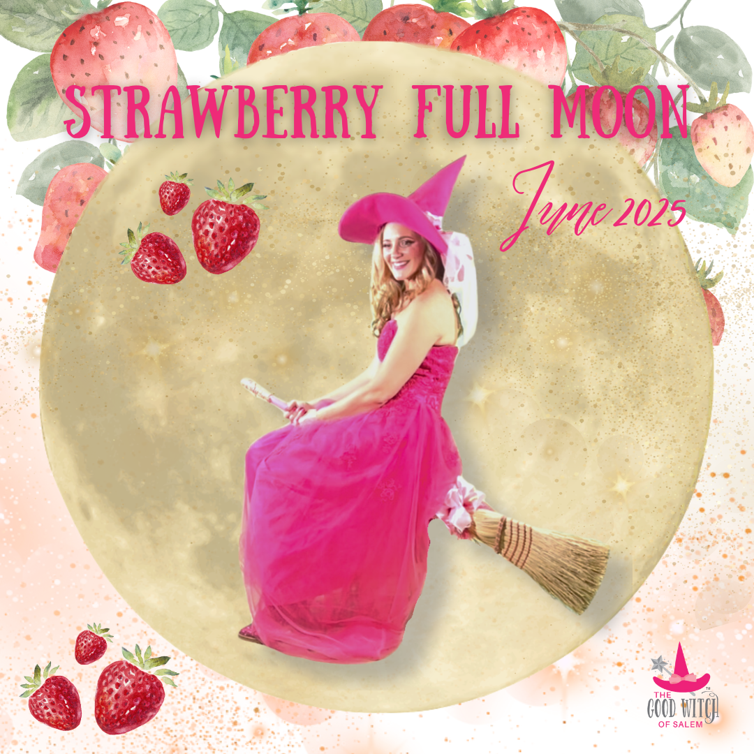 June’s Strawberry Moon: A Magical Moment of Love, Expansion & Transformation