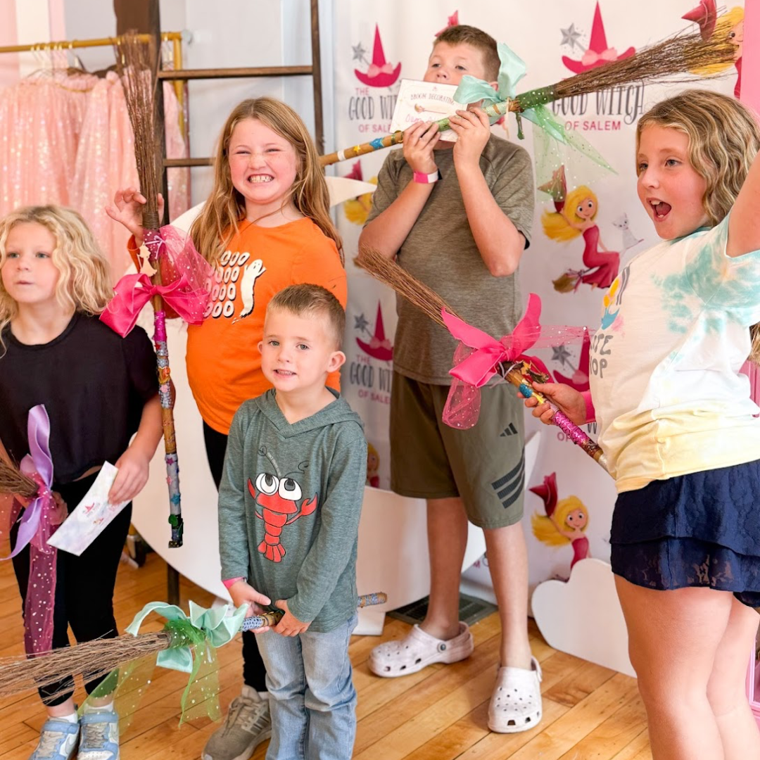 Stop In For a Spell: DIY Broom Decorating