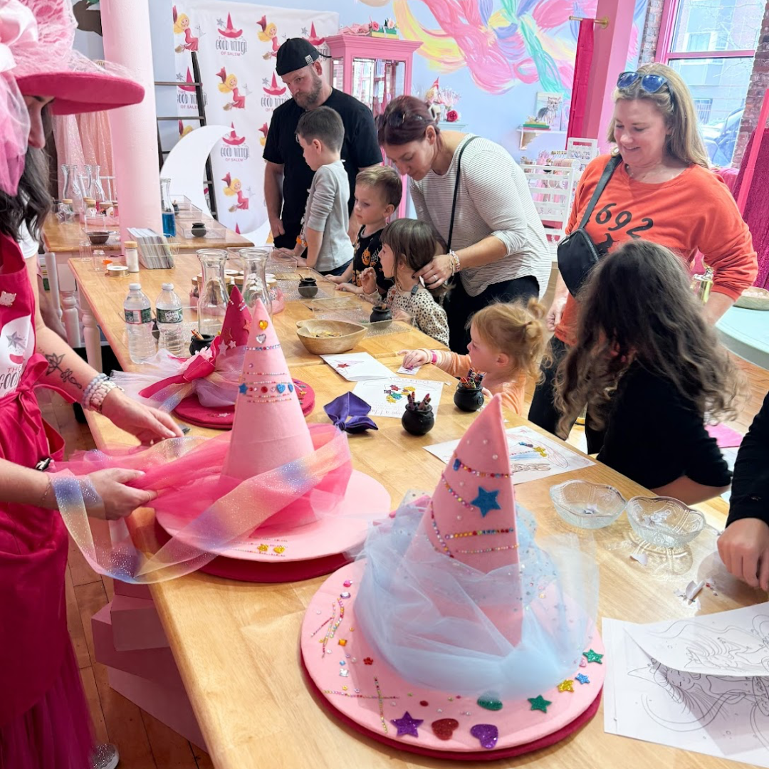 Stop In For a Spell: DIY Hat Decorating