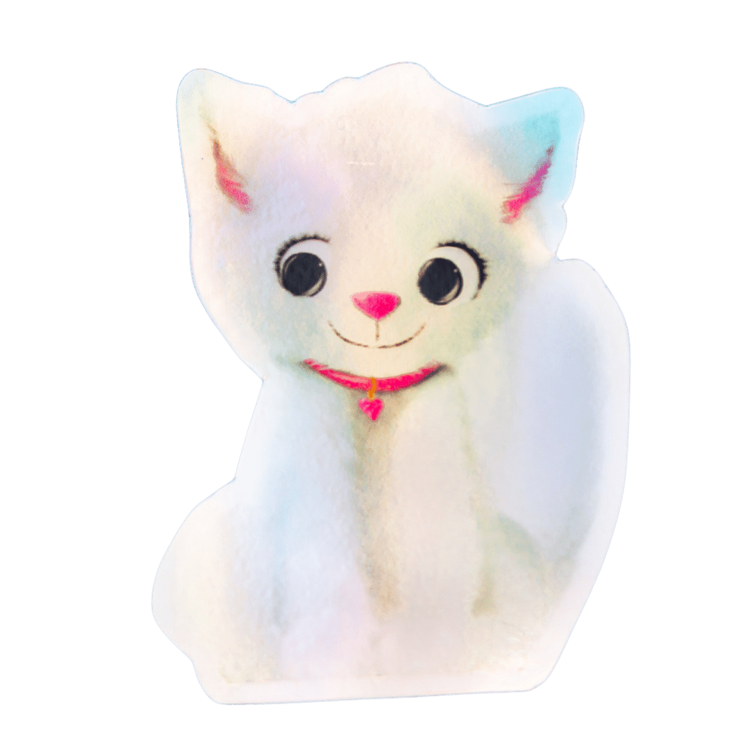 The Good Witch of Salem Vinyl Sticker | Aura the Cat Holographic