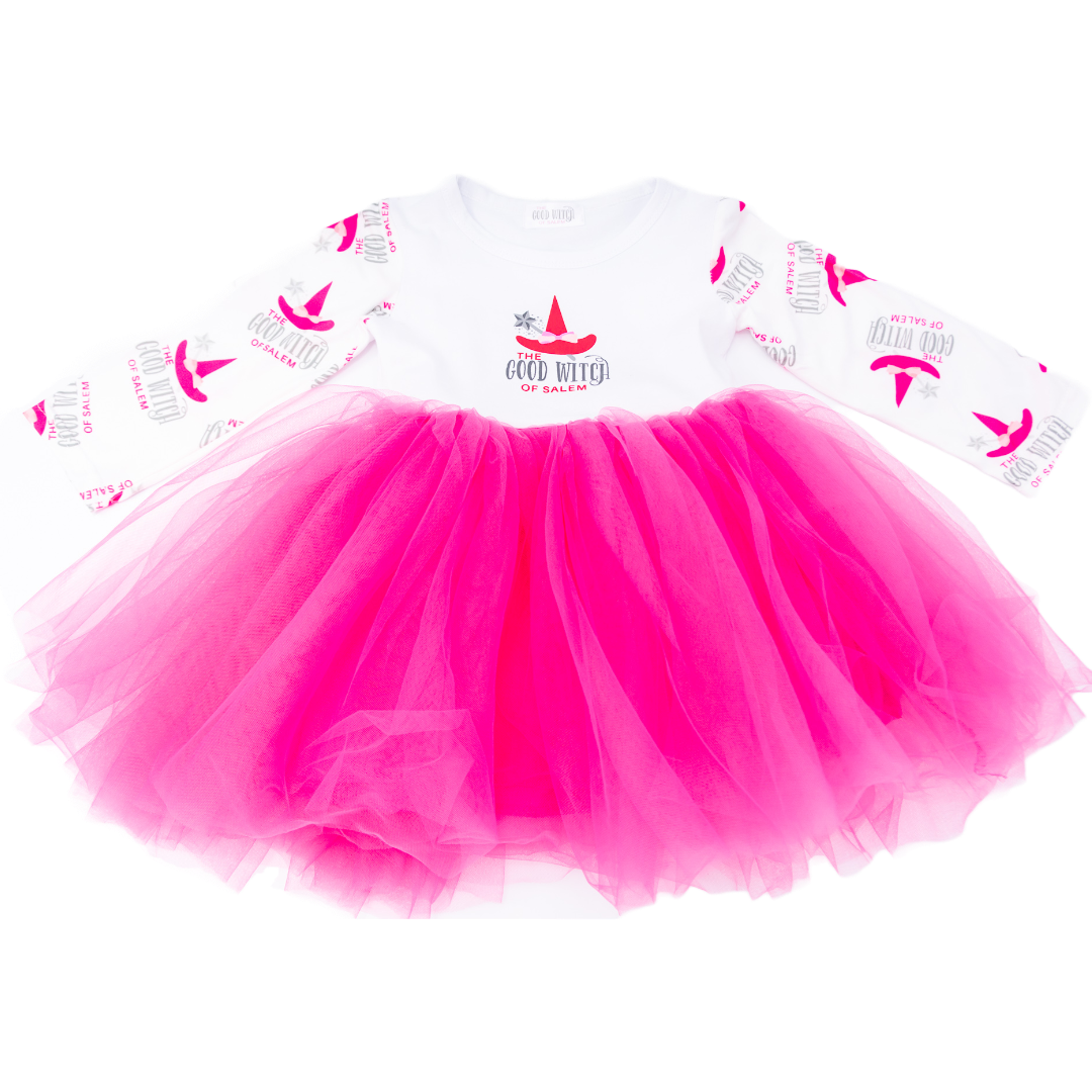 Toddler Hot Pink Logo Tutu Dress | The Good Witch of Salem®