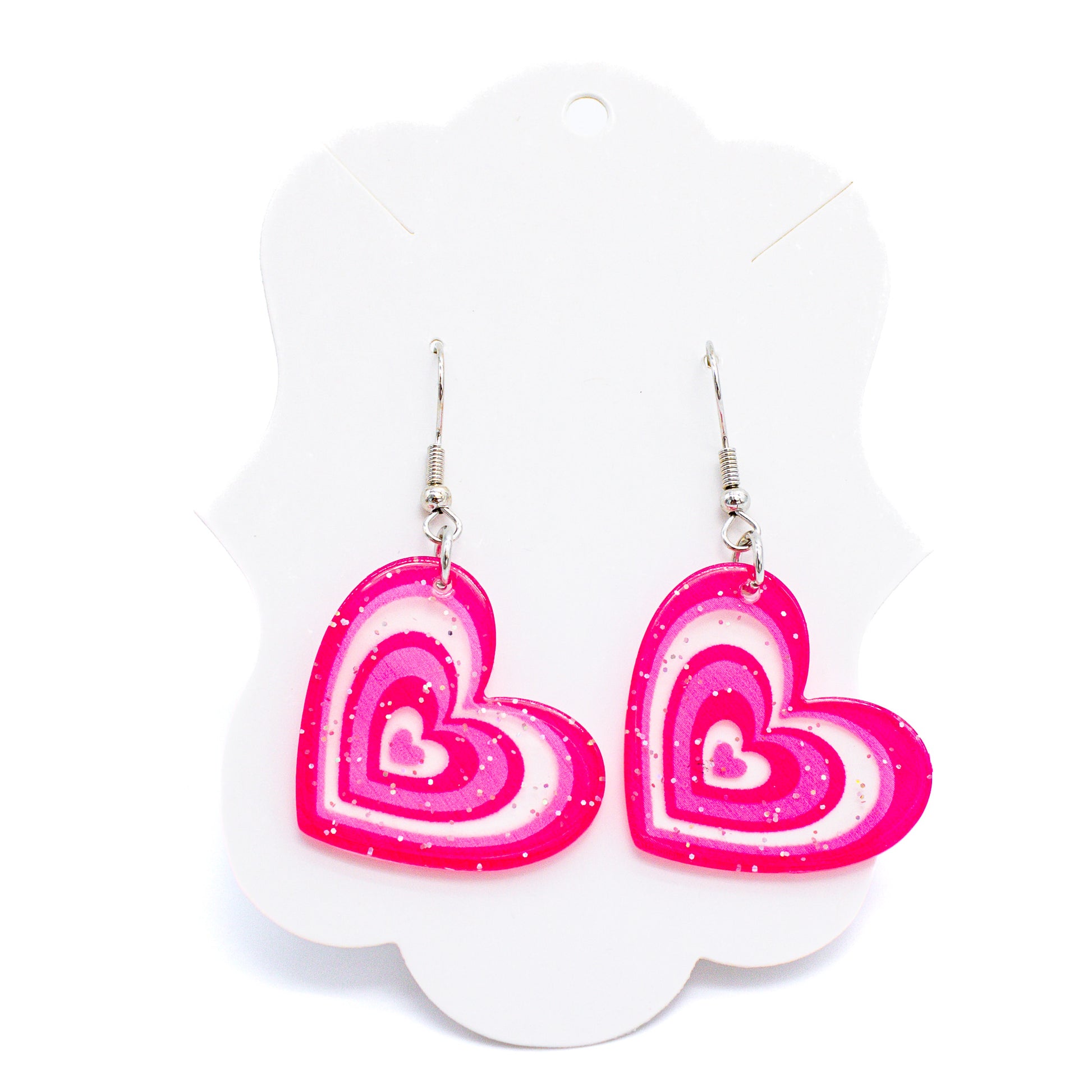Pink Heart Earrings | The Good Witch of Salem®