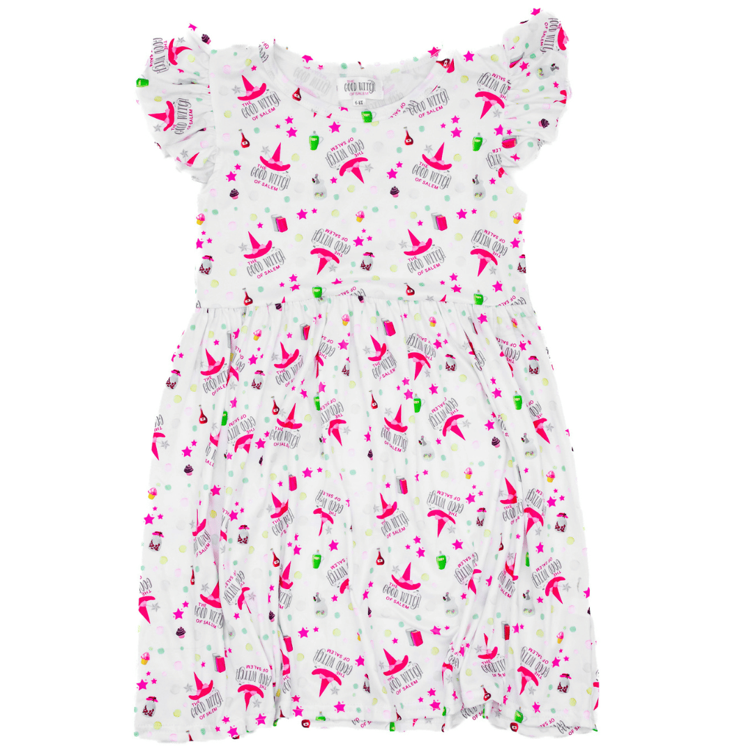 Good Witch Magic Toddler Short Sleeve Dress | The Good Witch of Salem®