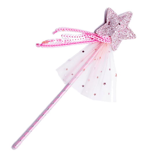 Pink Glitter Star Wand | The Good Witch of Salem®