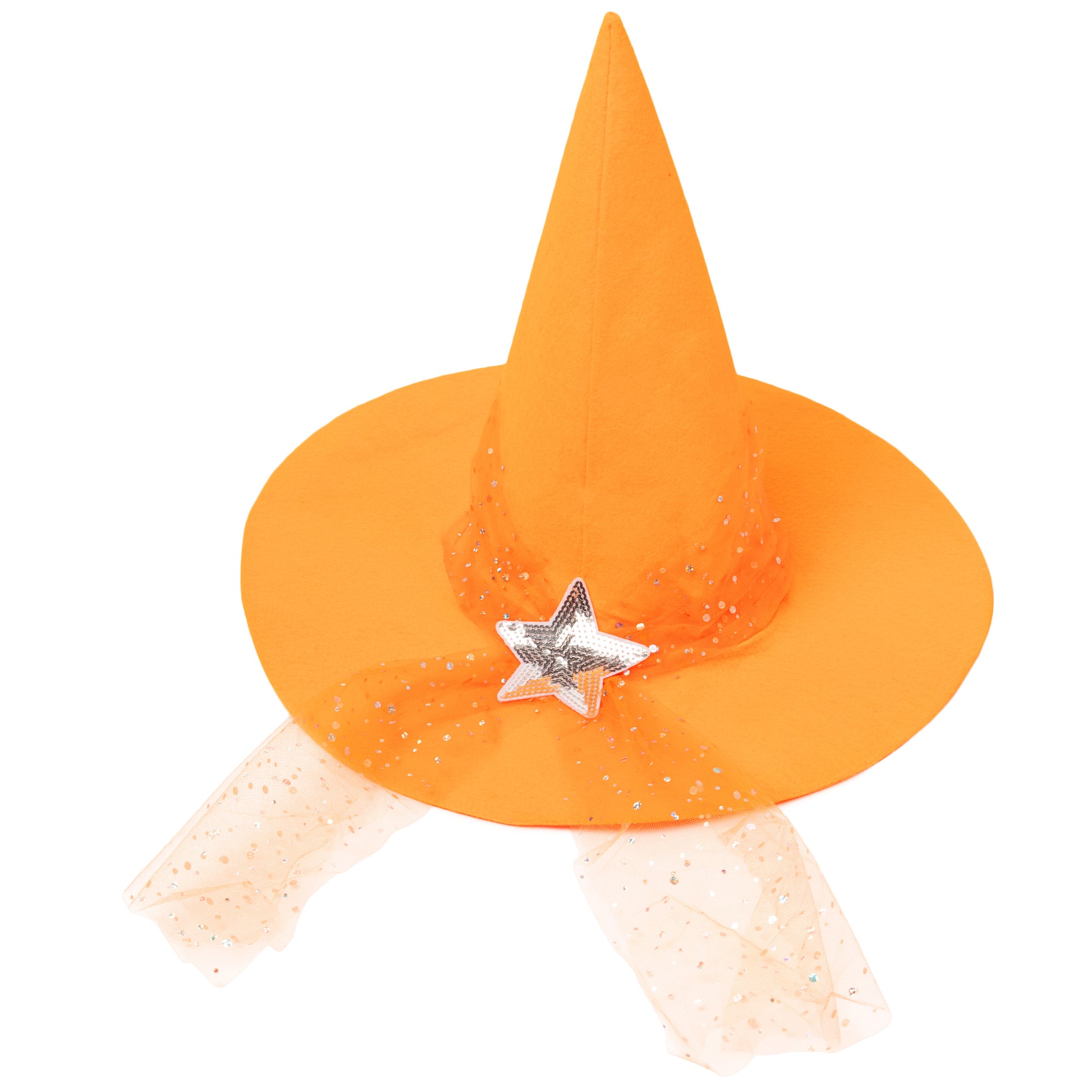 The “Citrine Spark” Large Orange Witch Hat | The Good Witch of Salem®