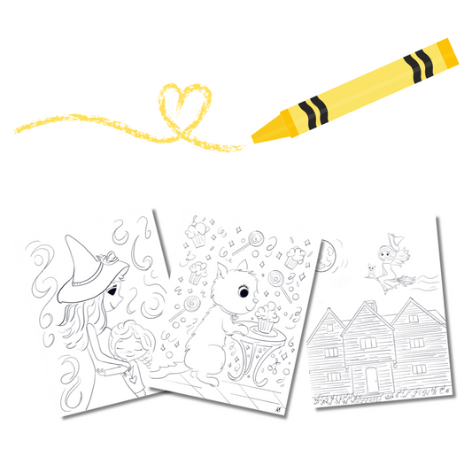 The Good Witch of Salem® Coloring Book
