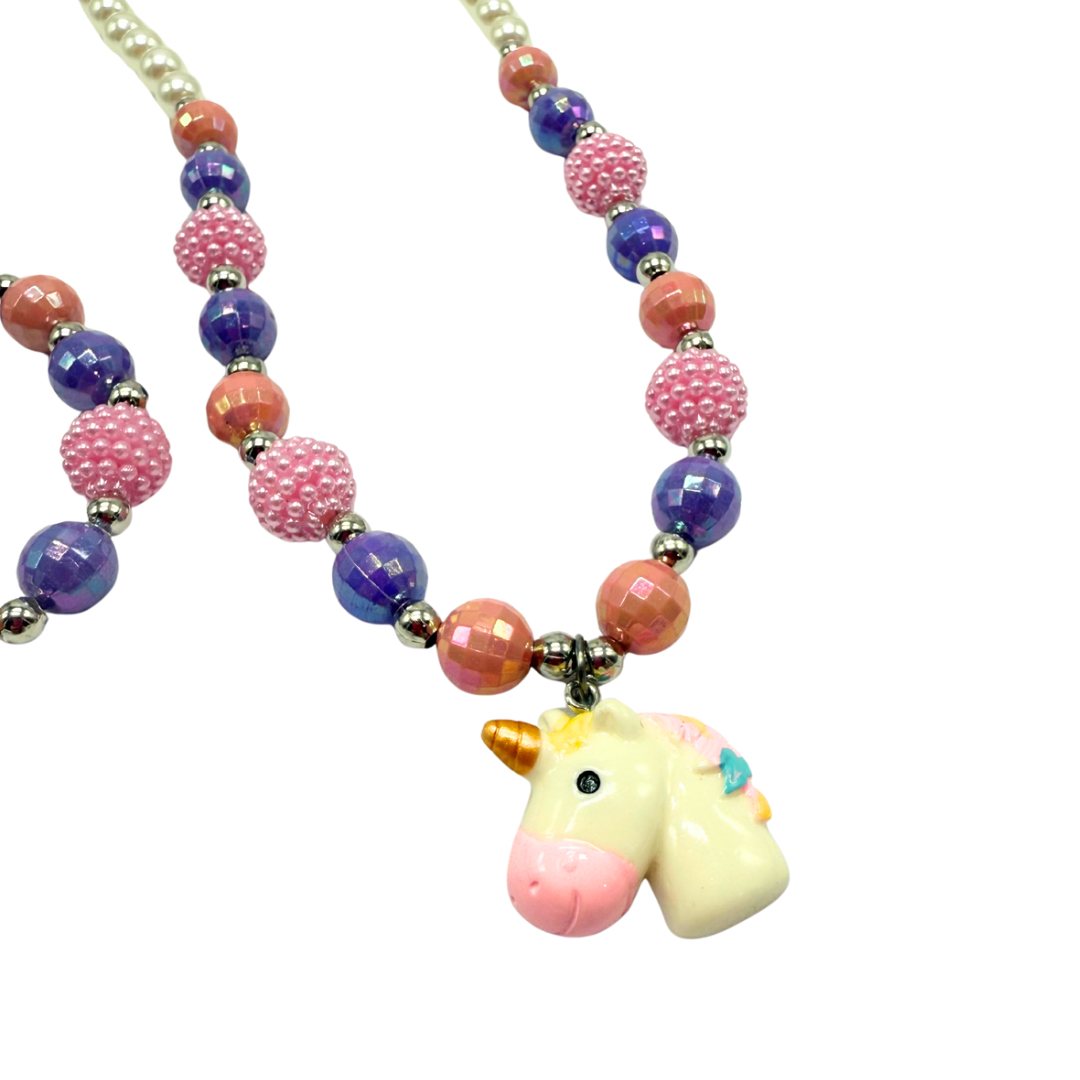 Pink Unicorn Jewelry Set | The Good Witch of Salem®