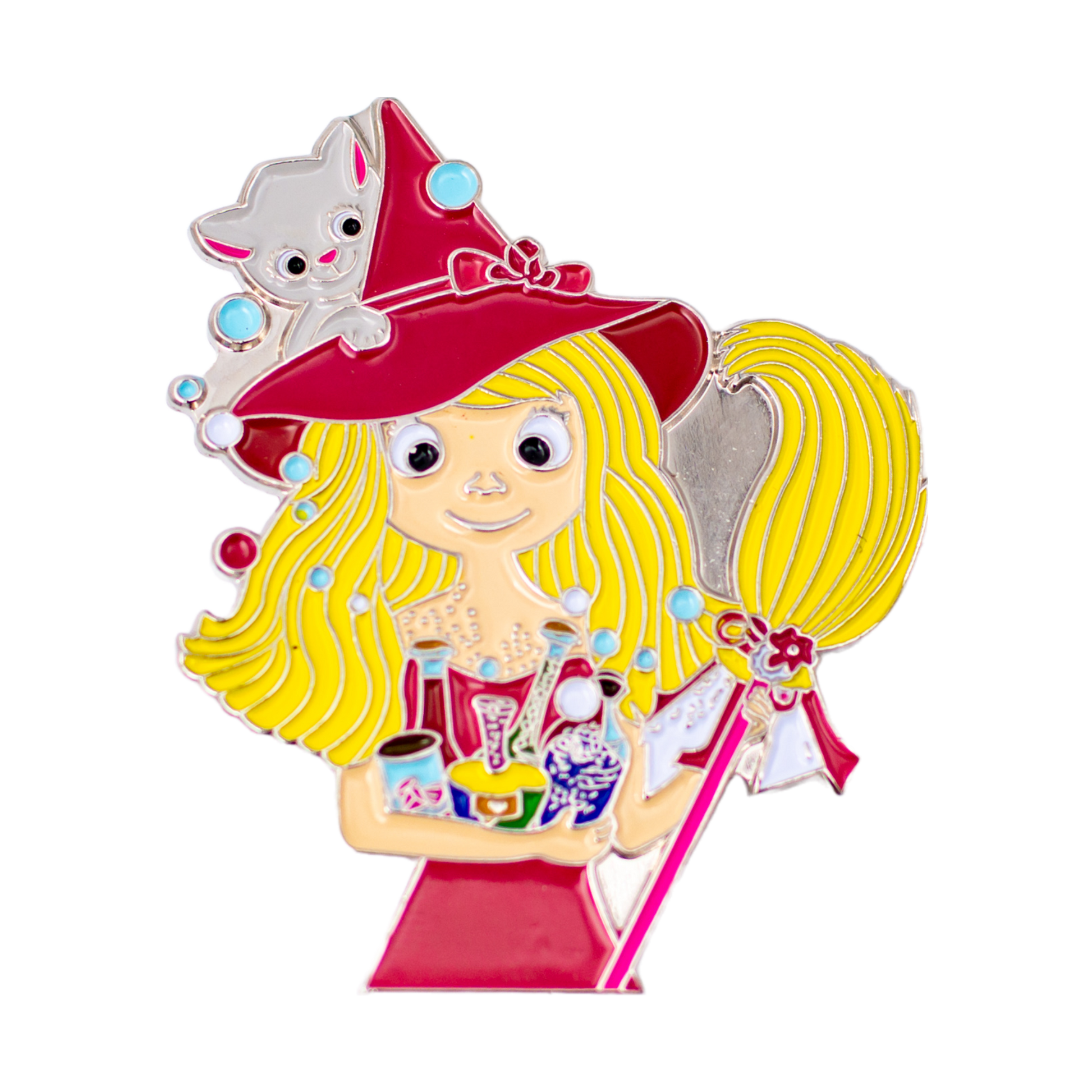 The Good Witch Of Salem Enamel Pin | Book Cover