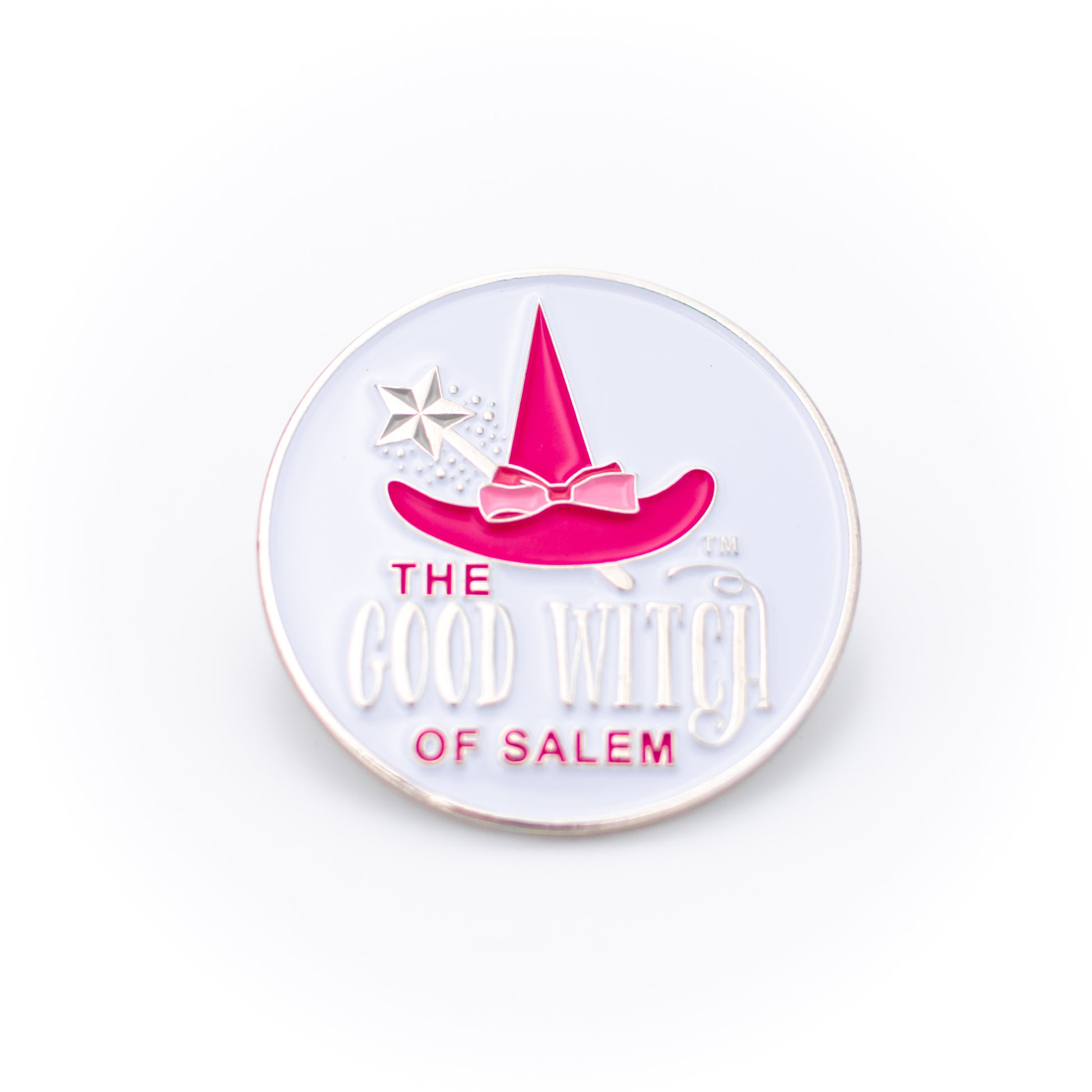 The Good Witch of Salem Enamel Pin | Logo