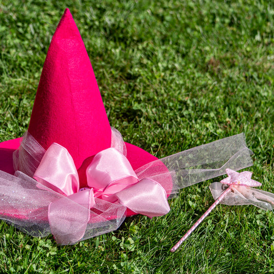 Pink Glitter Star Wand | The Good Witch of Salem®