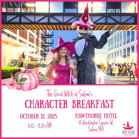 Book an October Event With The Good Witch of Salem at the Hawthorne Hotel!