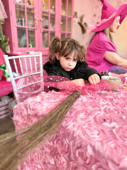 🖤✨ Gothic Baby Visits The Good Witch of Salem for a Day of Magical Broom-Making! ✨🖤