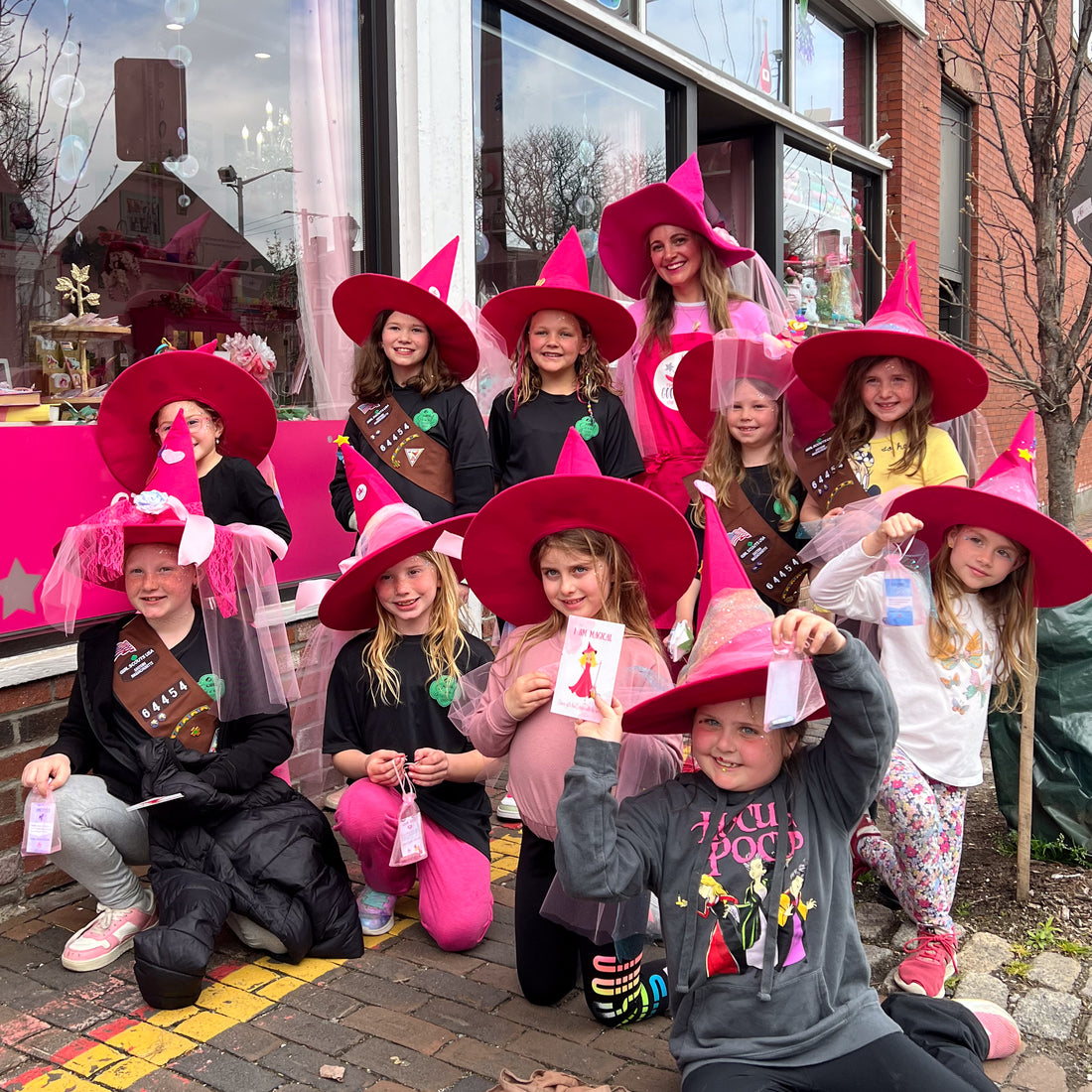 Hat Decorating with Girl Scout Troop #64454