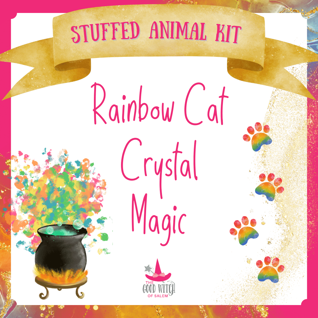Rainbow Cat Crystal Magic Stuffed Animal Creation Kit