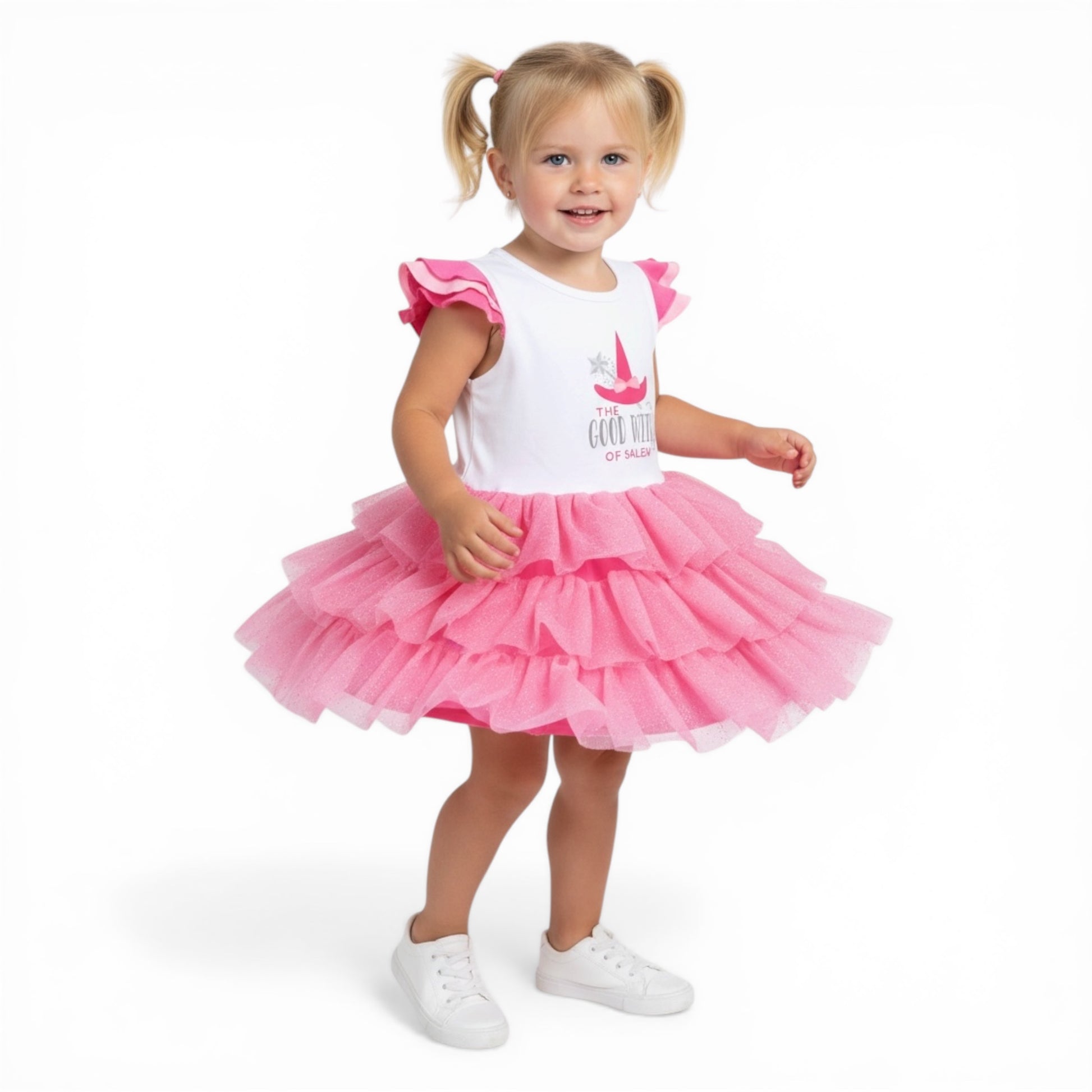 Pink Toddler Glitter Tutu Dress