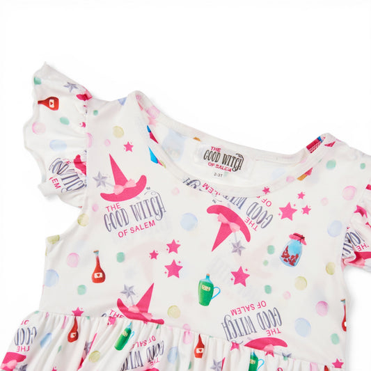 Good Witch Magic Child Short Sleeve Dress | Good Witch of Salem®
