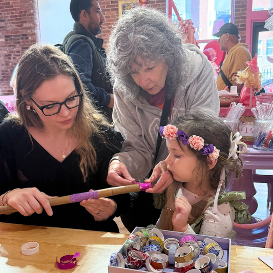 DIY Broom Decorating Spell Kit Emerald | From The Good Witch of Salem®