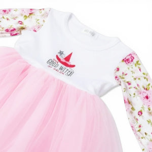 Child Light Pink Bloom Tutu Dress | Good Witch of Salem®