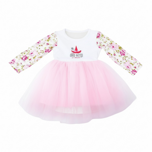 Child Light Pink Bloom Tutu Dress | Good Witch of Salem®