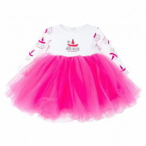 Child Hot Pink Logo Tutu Dress | Good Witch of Salem®
