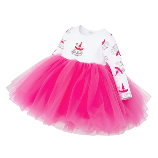 Infant Hot Pink Logo Tutu Dress | The Good Witch of Salem®