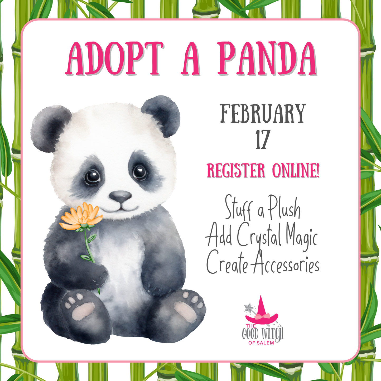 Adopt a Panda | February Vacation