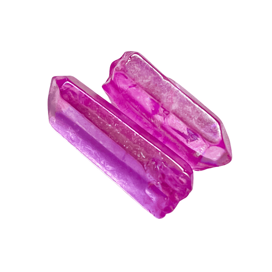 Purple Aura Quartz Crystal | Amethyst | Healing