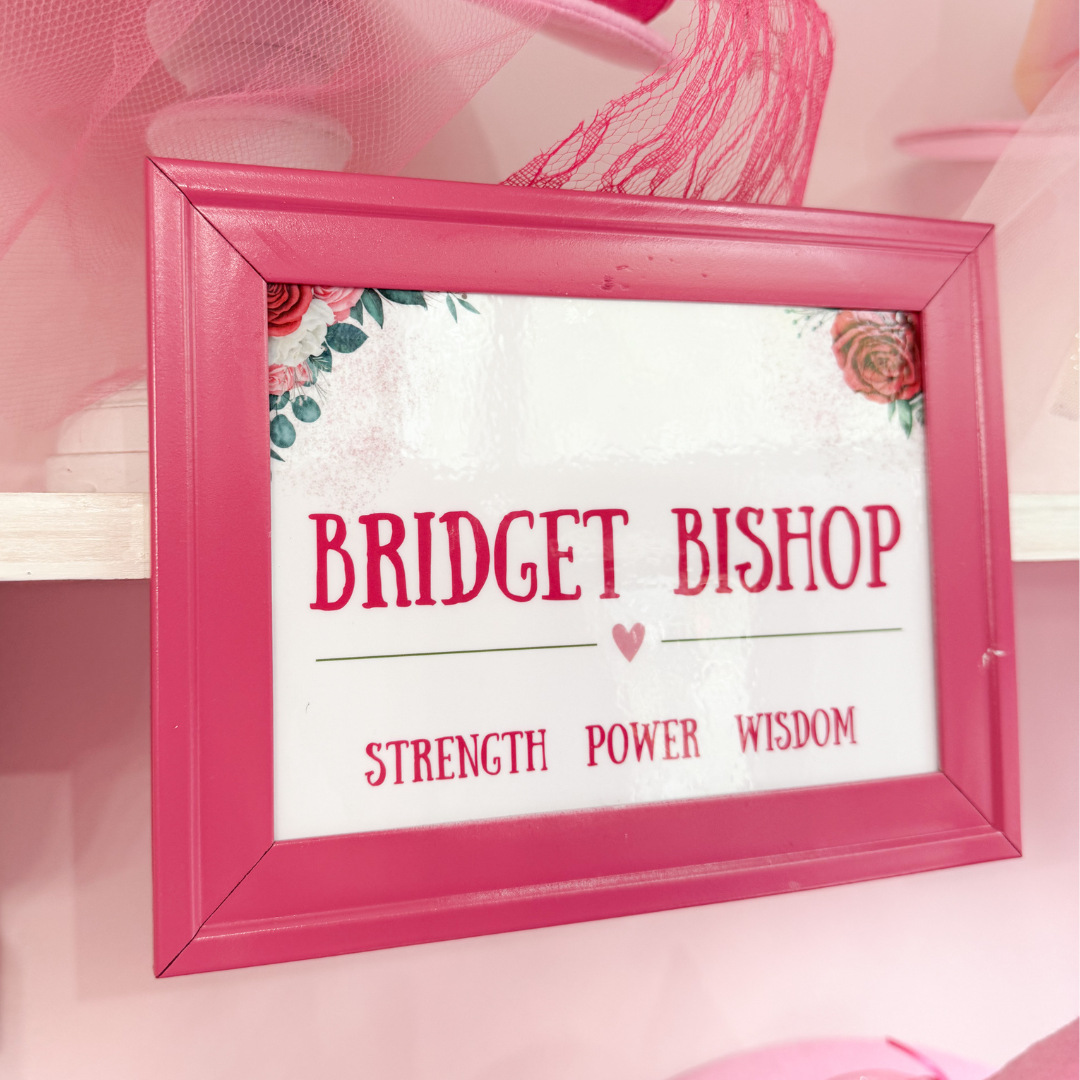 The "Bridget Bishop" Small Pink Witch Hat | Good Witch of Salem®