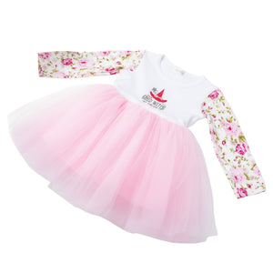 Child Light Pink Bloom Tutu Dress | Good Witch of Salem®