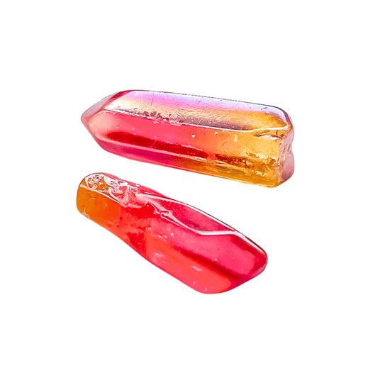Orange Aura Quartz Crystal | Citrine | Create