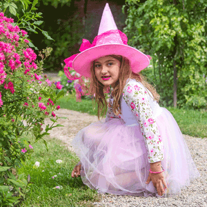Good Witch Toddler Tutu Dress | Light Pink Bloom