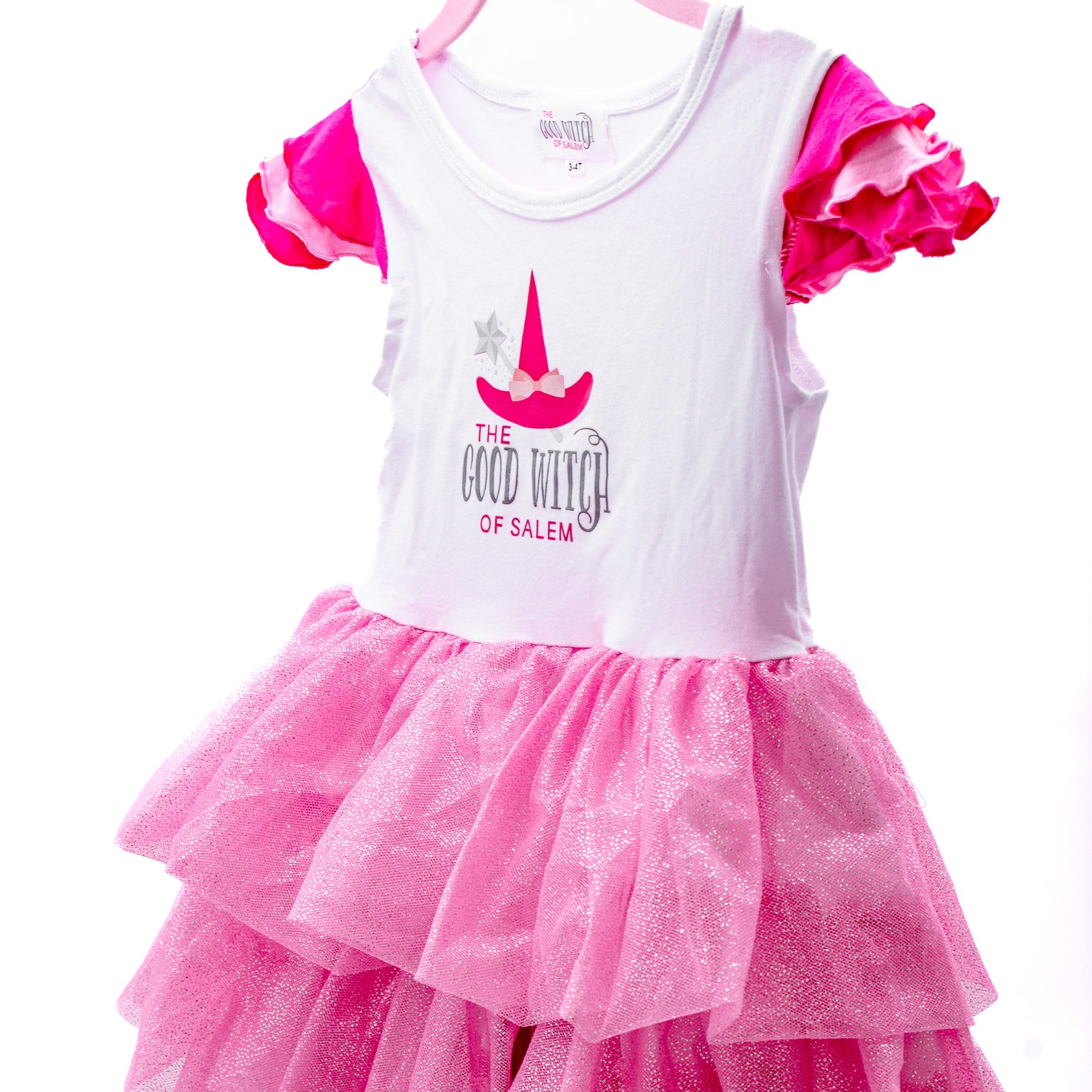 Pink Toddler Glitter Tutu Dress | Good Witch of Salem