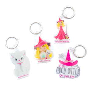 Good Witch of Salem Keychain | Aura Cat