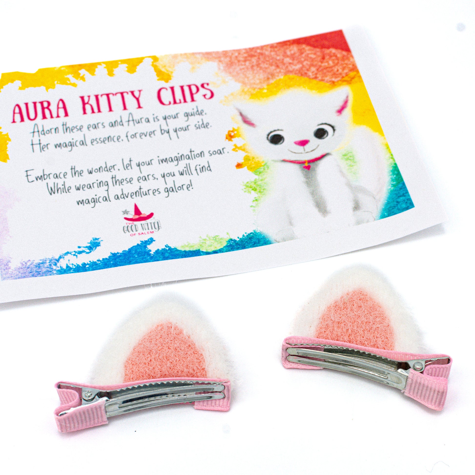 Aura Cat Hair Clips for Toddler | Good Witch of Salem