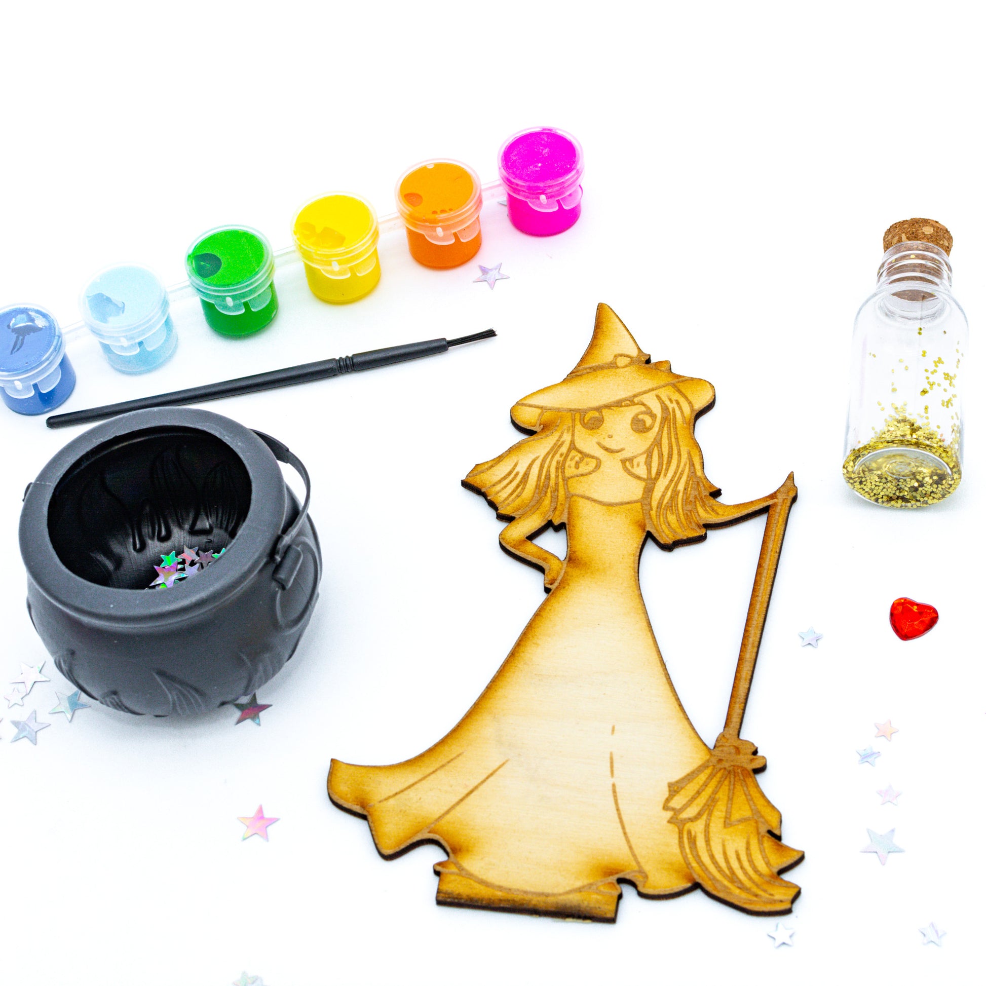 Potion Art Kit for Kids | Paint a Witch