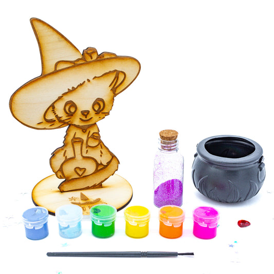 Potion Art Kit for Kids | Paint a Cat | Good Witch of Salem®