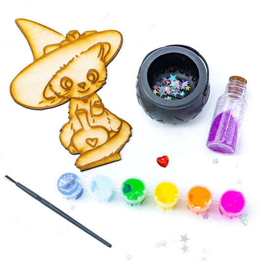 Potion Art Kit for Kids | Paint a Cat | Good Witch of Salem®