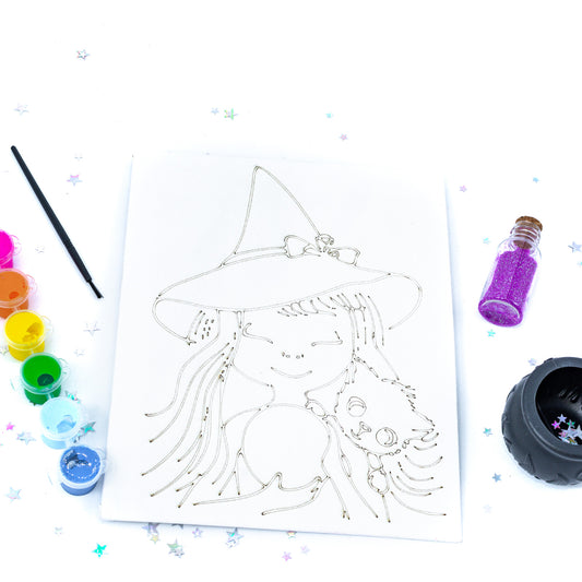 Potion Art Kit for Kids | Paint a Canvas | Good Witch of Salem®