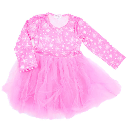 Pink Snowflake Toddler Tutu Dress | Good Witch Of Salem