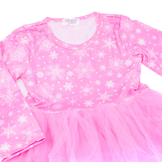 Pink Snowflake Toddler Tutu Dress | Good Witch Of Salem