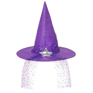 The “Amethyst Glow” Medium Purple Witch Hat | The Good Witch of Salem