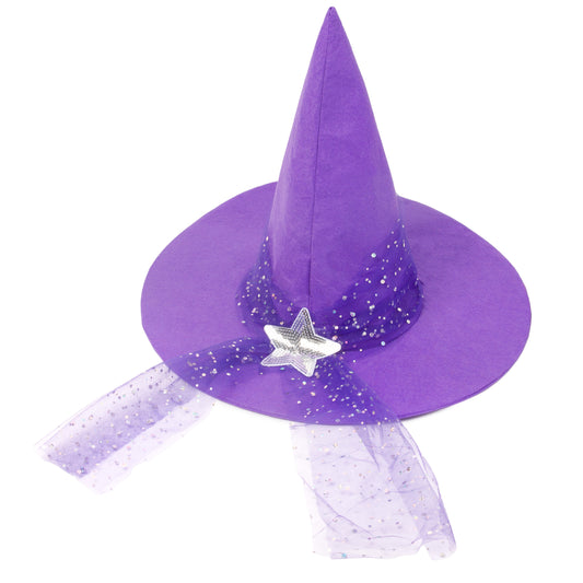 The “Amethyst Glow” Medium Purple Witch Hat | The Good Witch of Salem