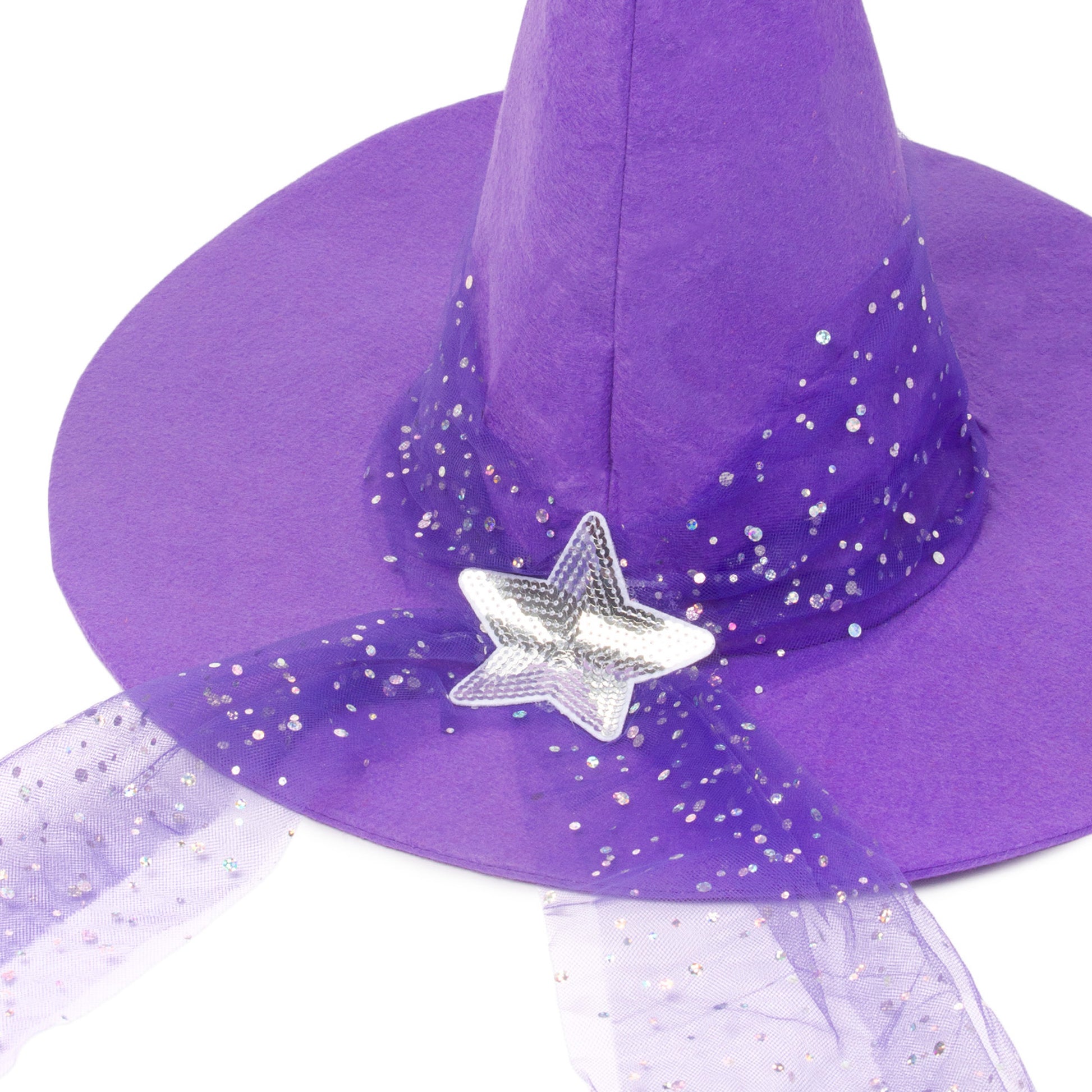 The “Amethyst Glow” Medium Purple Witch Hat | The Good Witch of Salem