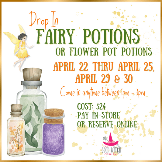 Drop In: Fairy or Flower Pot Potions