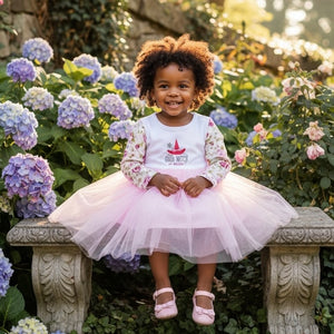 Toddler Light Pink Bloom Tutu Dress | The Good Witch of Salem®