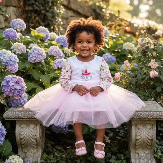 Toddler Light Pink Bloom Tutu Dress | The Good Witch of Salem®