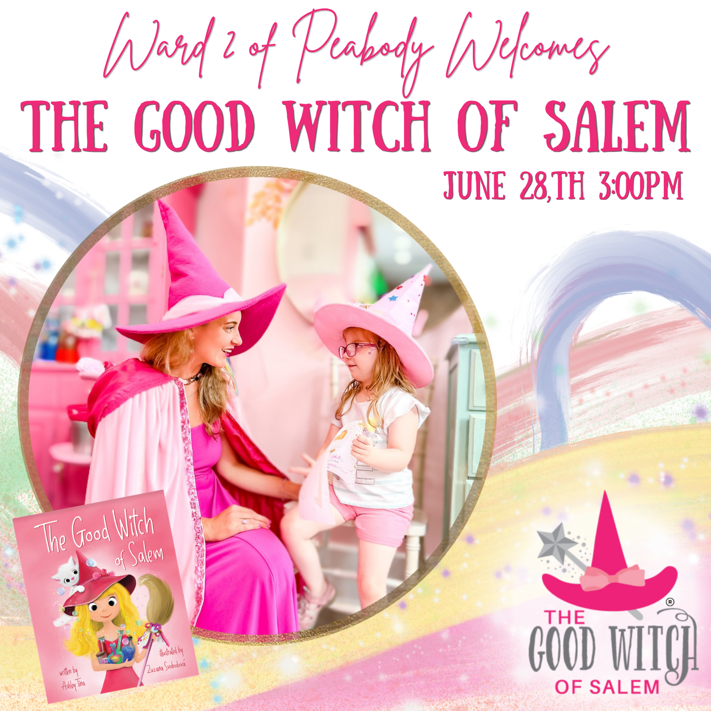 Celebrate Your Colors with The Good Witch of Salem | A Community Pride Family Event