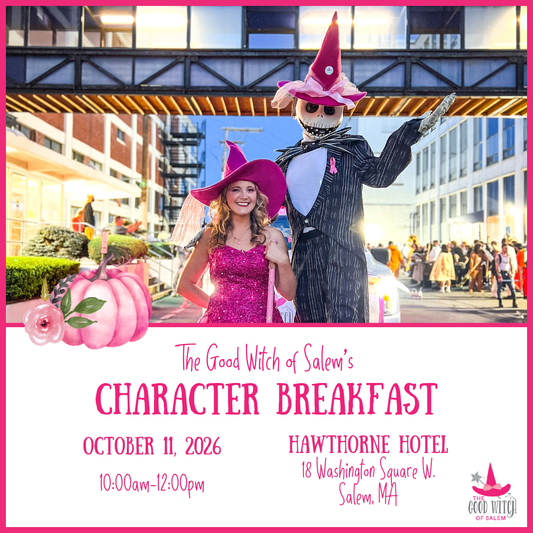 Character Breakfast with the Good Witch of Salem | Hawthorne Hotel 10/11/2026