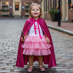 Hot Pink Sparkle Witch Cape| Good Witch of Salem®
